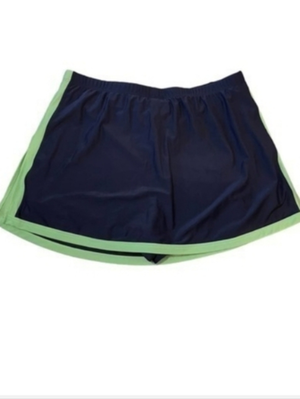 Blair Sporty Skort Navy Athletic with Mint Trim, 20W